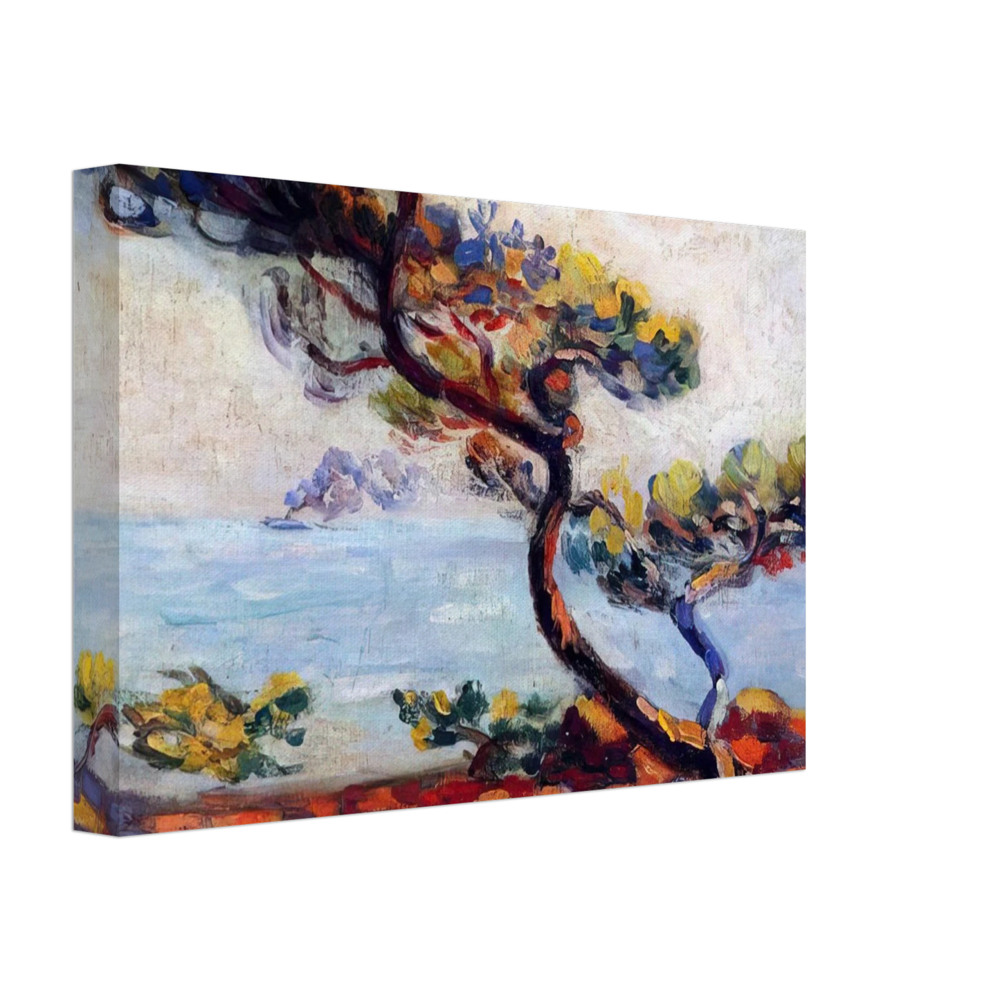 Armand Guillaumin - Dans le Midi - 1910 Canvas - 70x100 cm / 28x40 inches-canvas