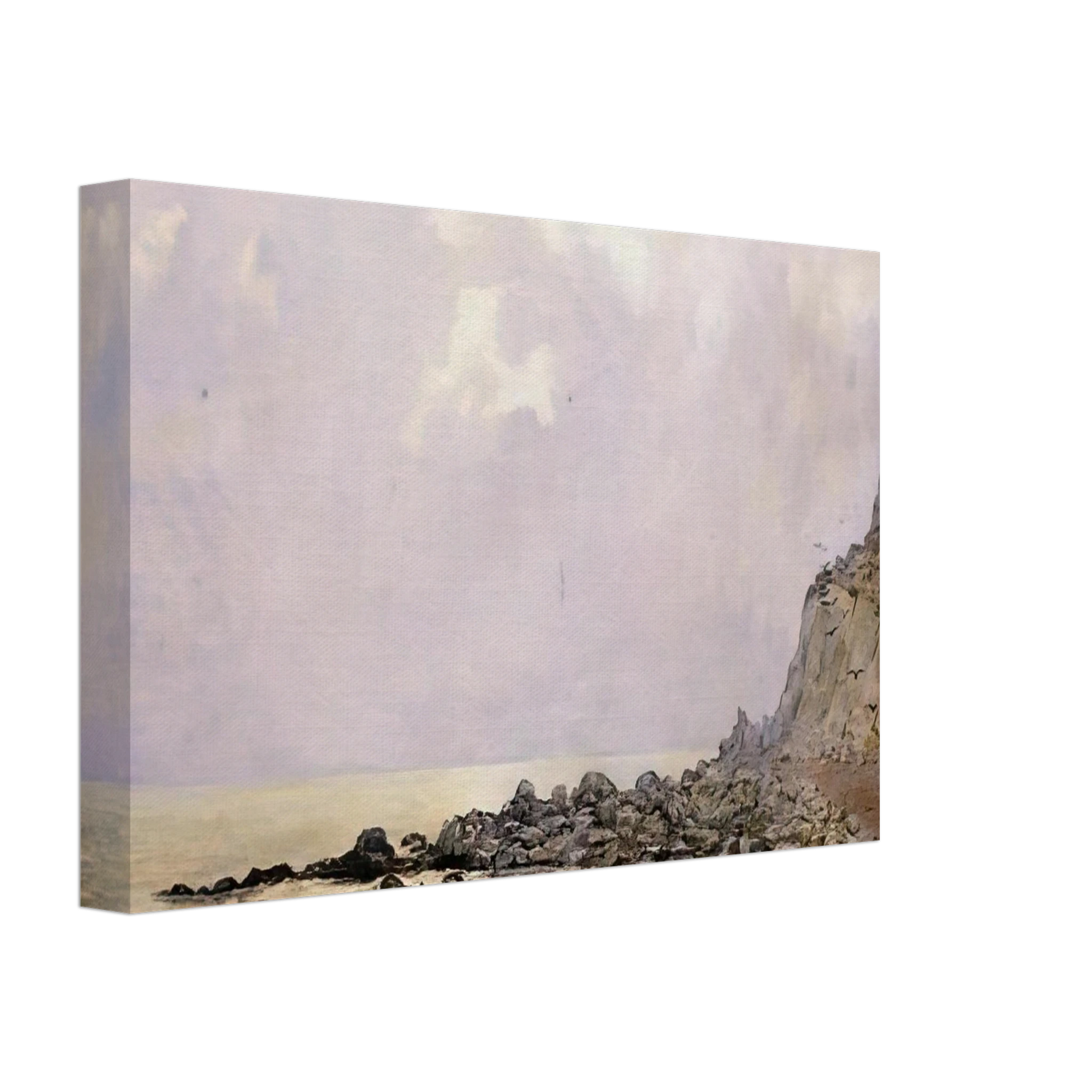 Theo van Rysselberghe - THE CLIFFS OF DOUVRES 1881 Canvas - 70x100 cm / 28x40 inches-canvas