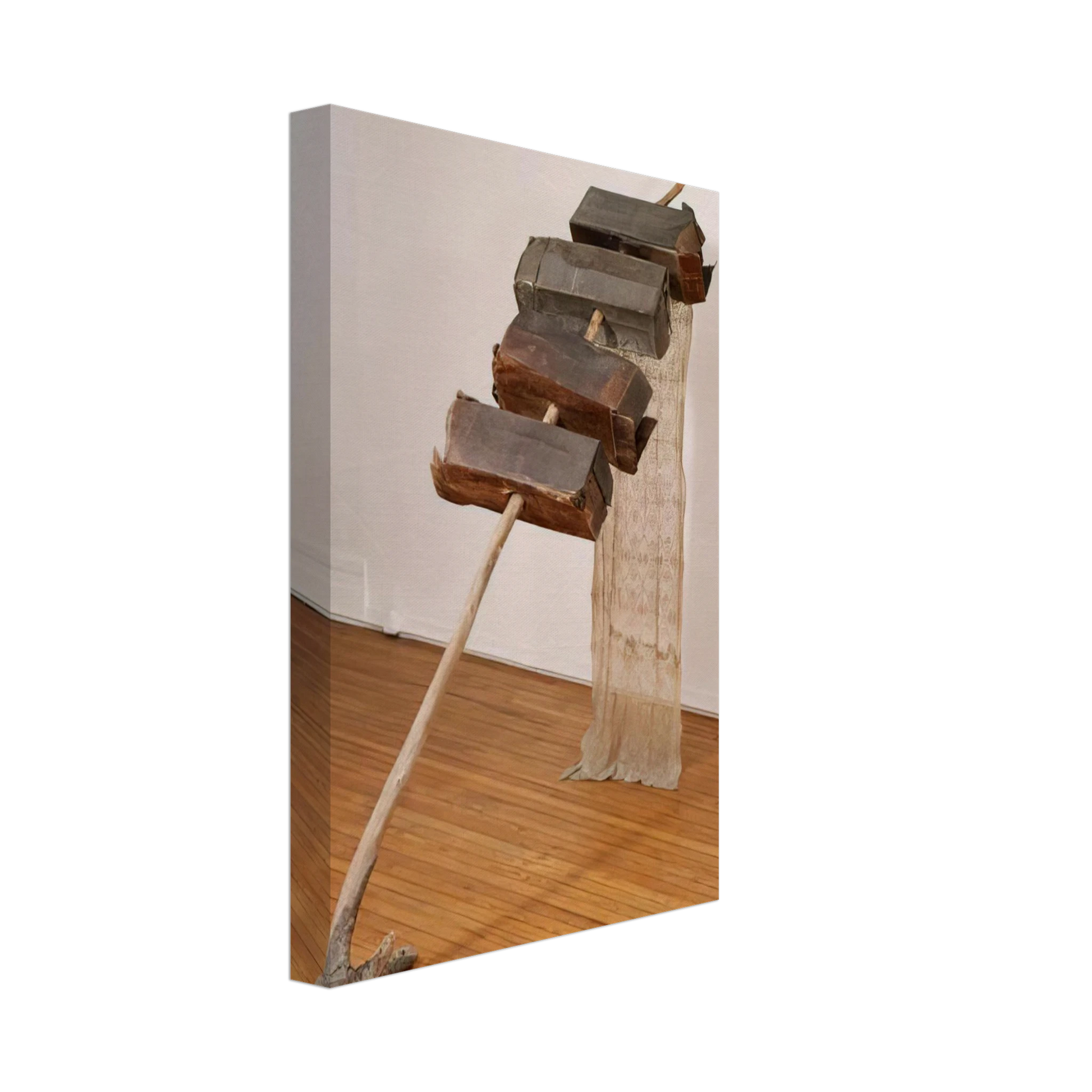 Robert Rauschenberg - UNTITLED VENETIAN 1973 Canvas - 40x60 cm / 16x24 inches-canvas