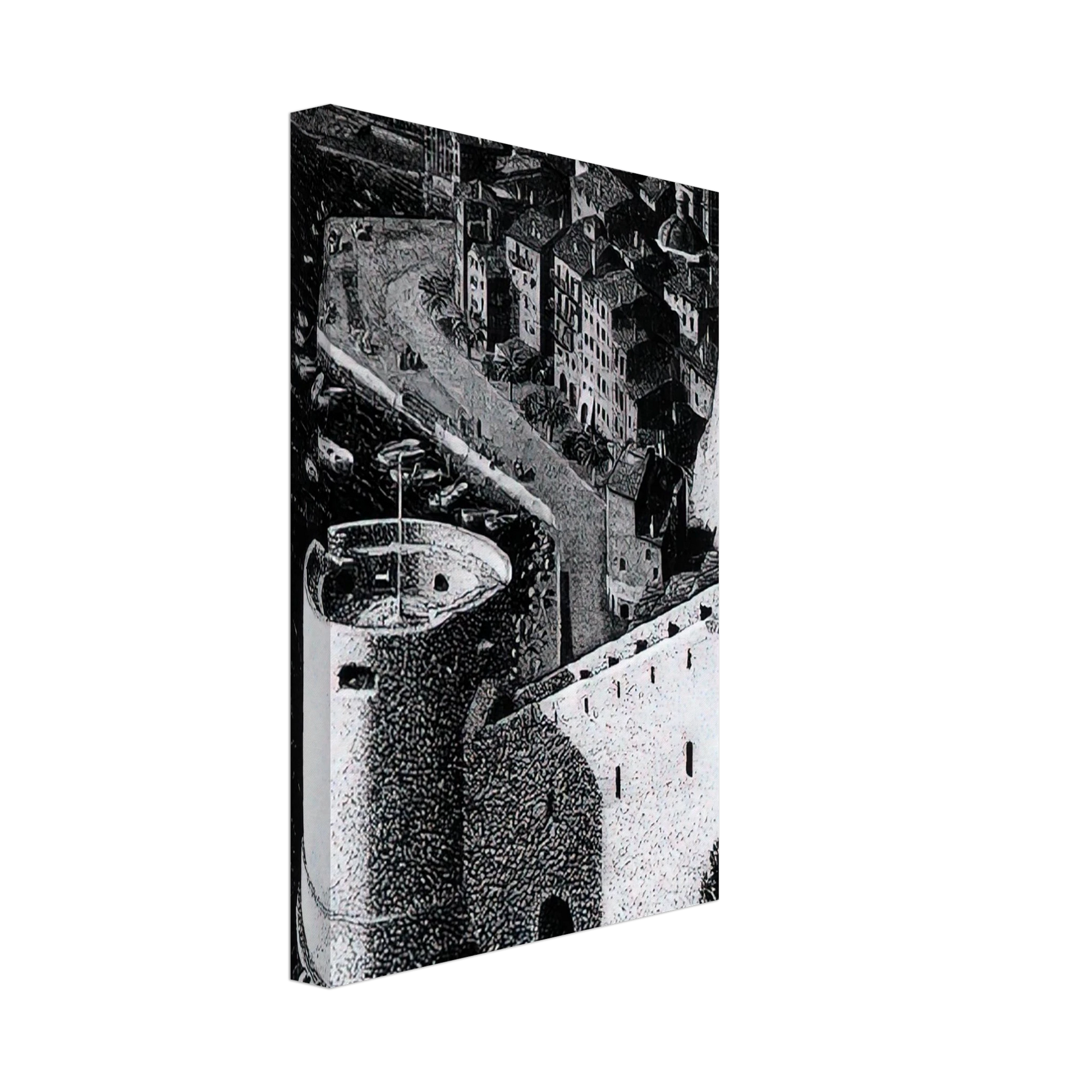 MC Escher - ESCHER (23) Canvas - 40x60 cm / 16x24 inches-canvas