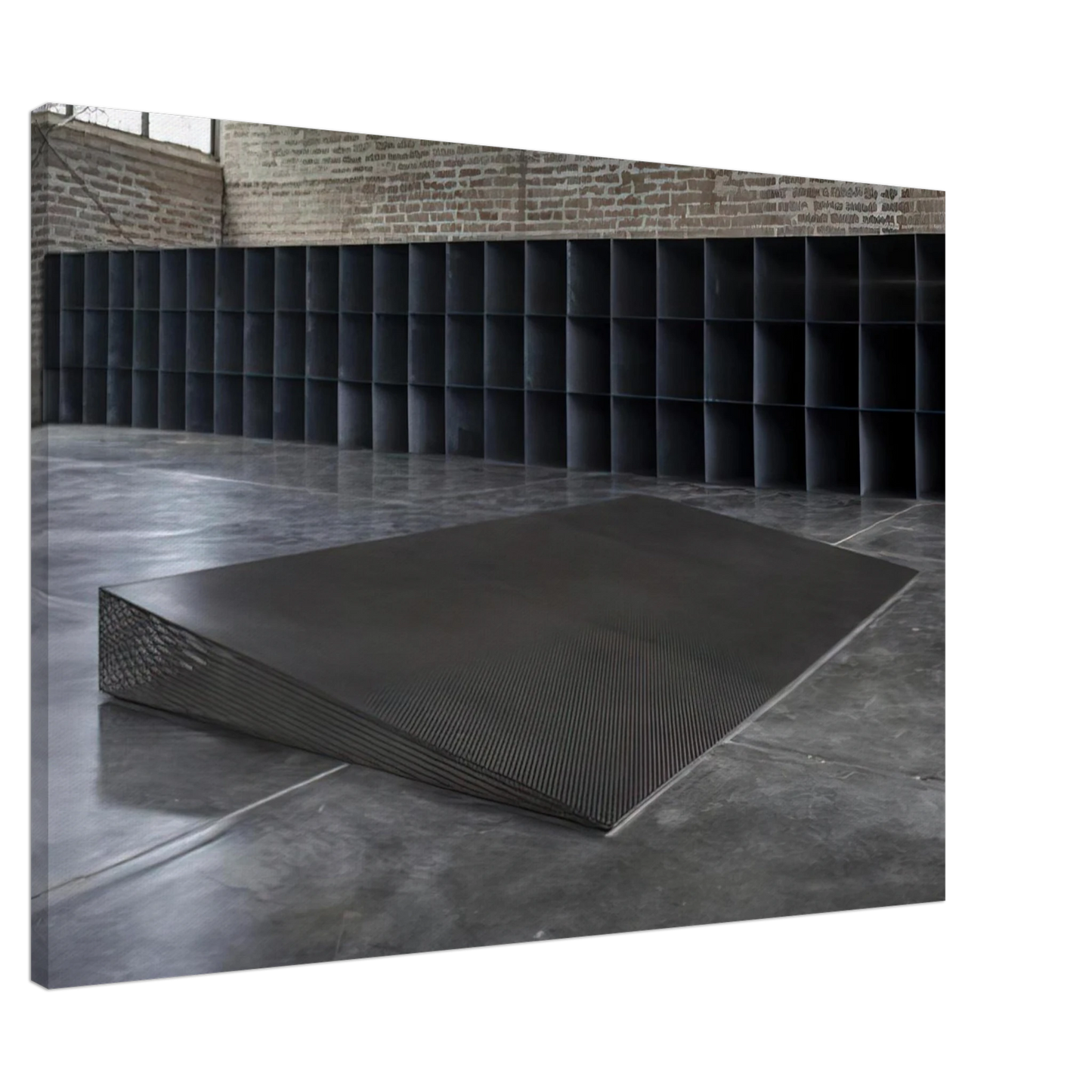 Donald Judd - Untitled Eight Inches - 1968 Canvas - 20x30 cm / 8x12 inches-canvas