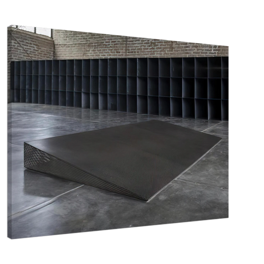 Donald Judd - Untitled Eight Inches - 1968 Canvas - 20x30 cm / 8x12 inches-canvas