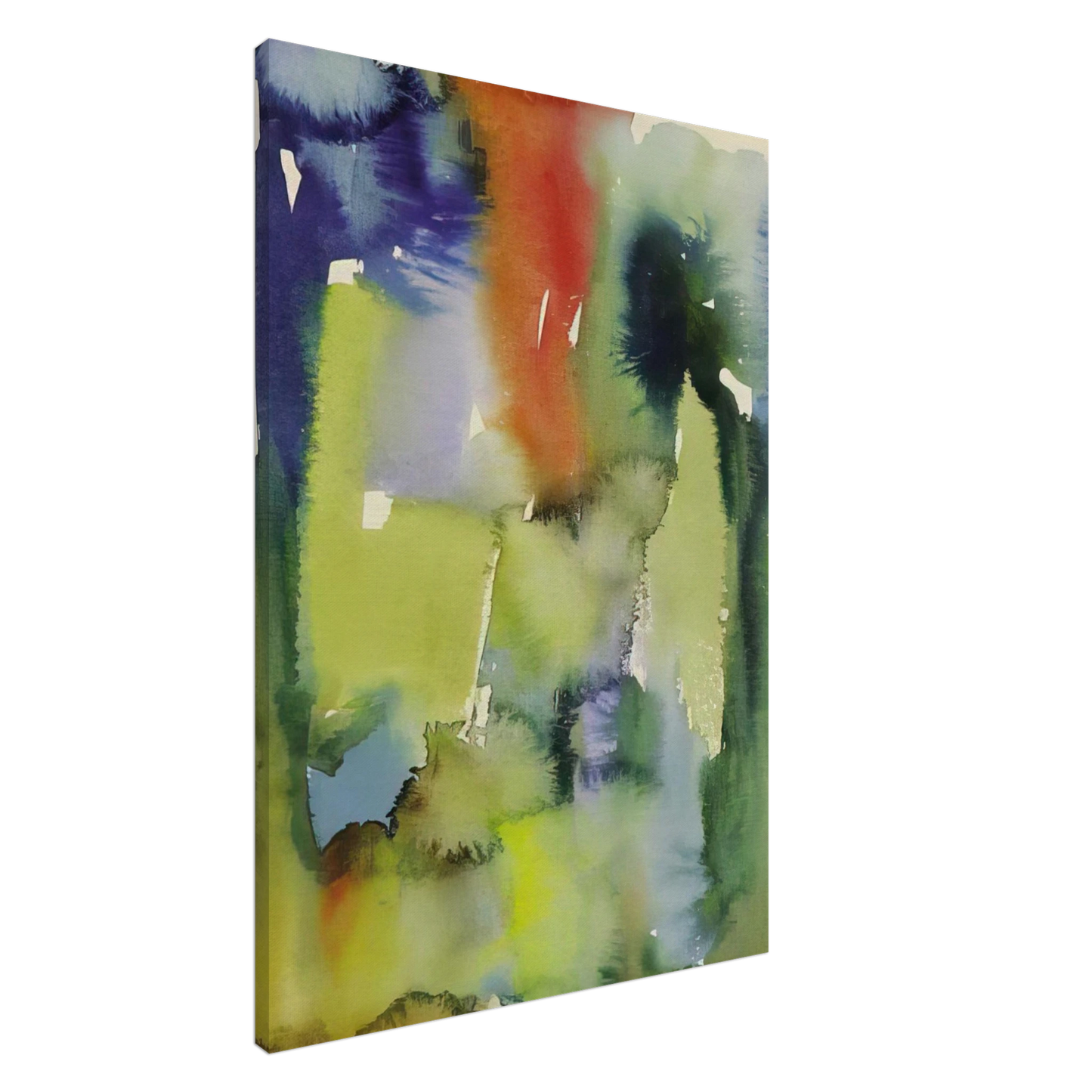 Hans Hartung - Untitled - 1922 Canvas - 20x30 cm / 8x12 inches-canvas