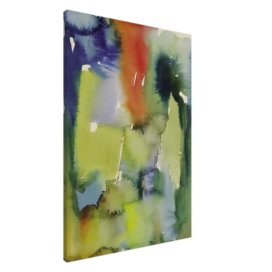 Hans Hartung - Untitled - 1922 Canvas - 20x30 cm / 8x12 inches-canvas