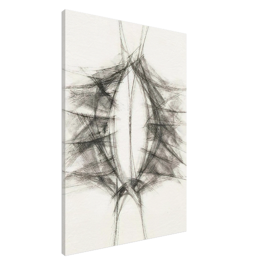 Manuel Rivera - Untitled - Art Informel Canvas - 20x30 cm / 8x12 inches-canvas