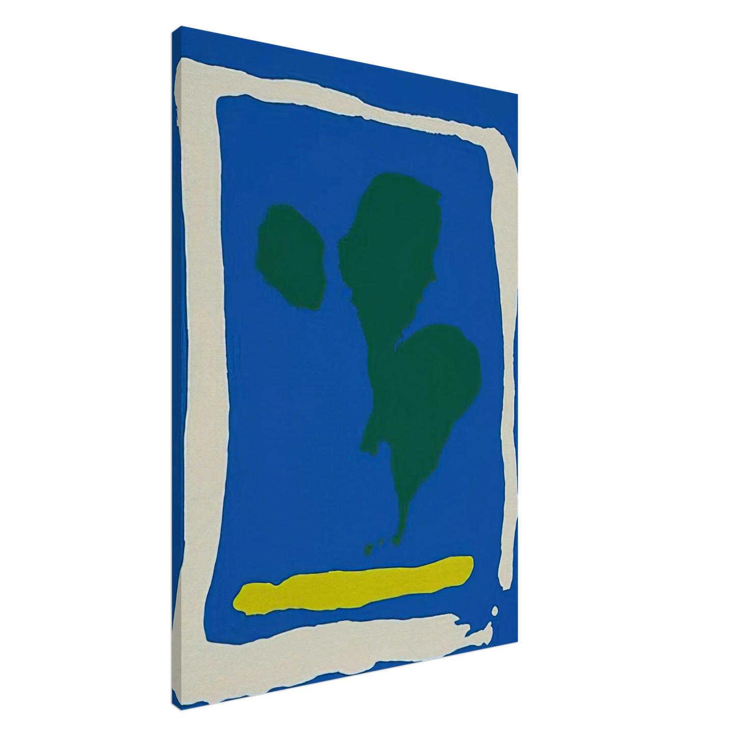 Helen Frankenthaler - Air Frame - 1965 Canvas - 20x30 cm / 8x12 inches-canvas