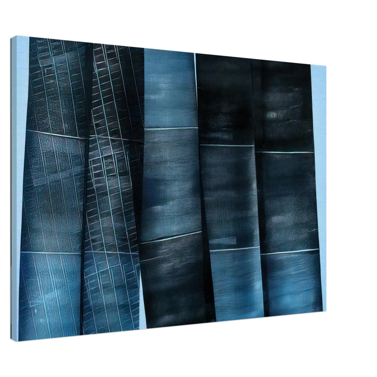 Hans Hartung - Untitled - 1976 Canvas - 20x30 cm / 8x12 inches-canvas