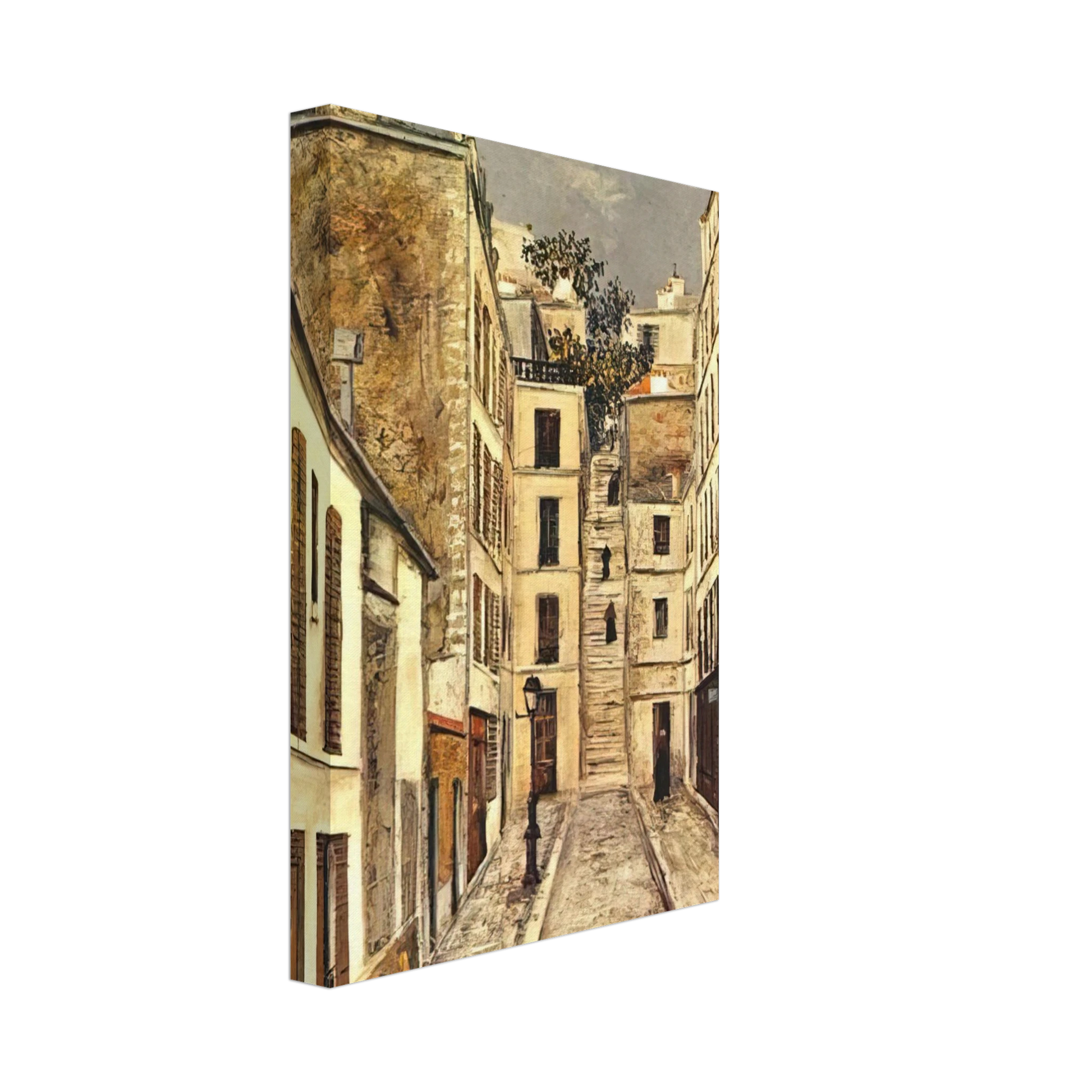 Maurice Utrillo - THE PASSAGE THE DEAD END Canvas - 70x100 cm / 28x40 inches-canvas