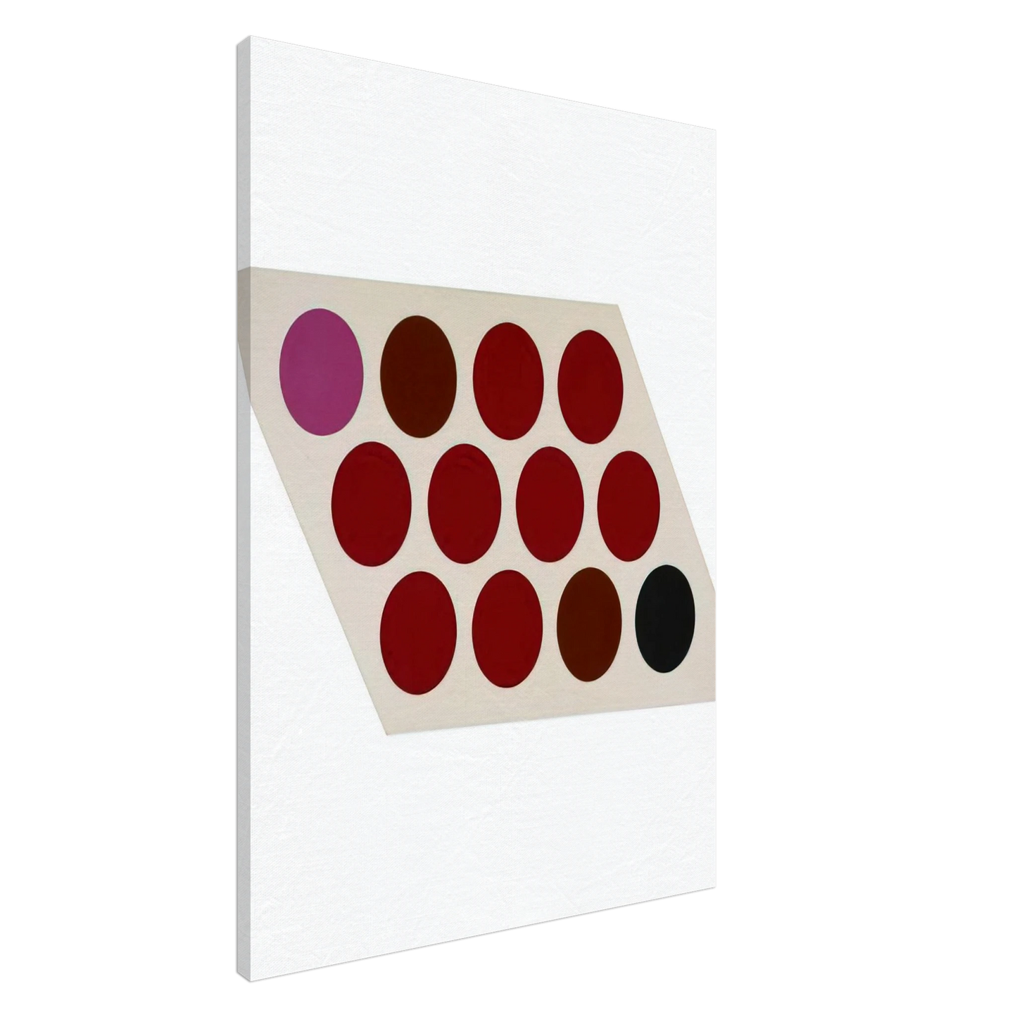 Thomas Downing - Untitled - 1965 Canvas - 20x30 cm / 8x12 inches-canvas