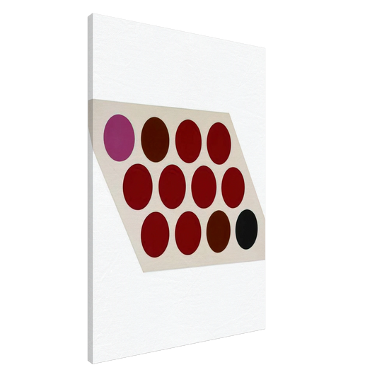 Thomas Downing - Untitled - 1965 Canvas - 20x30 cm / 8x12 inches-canvas