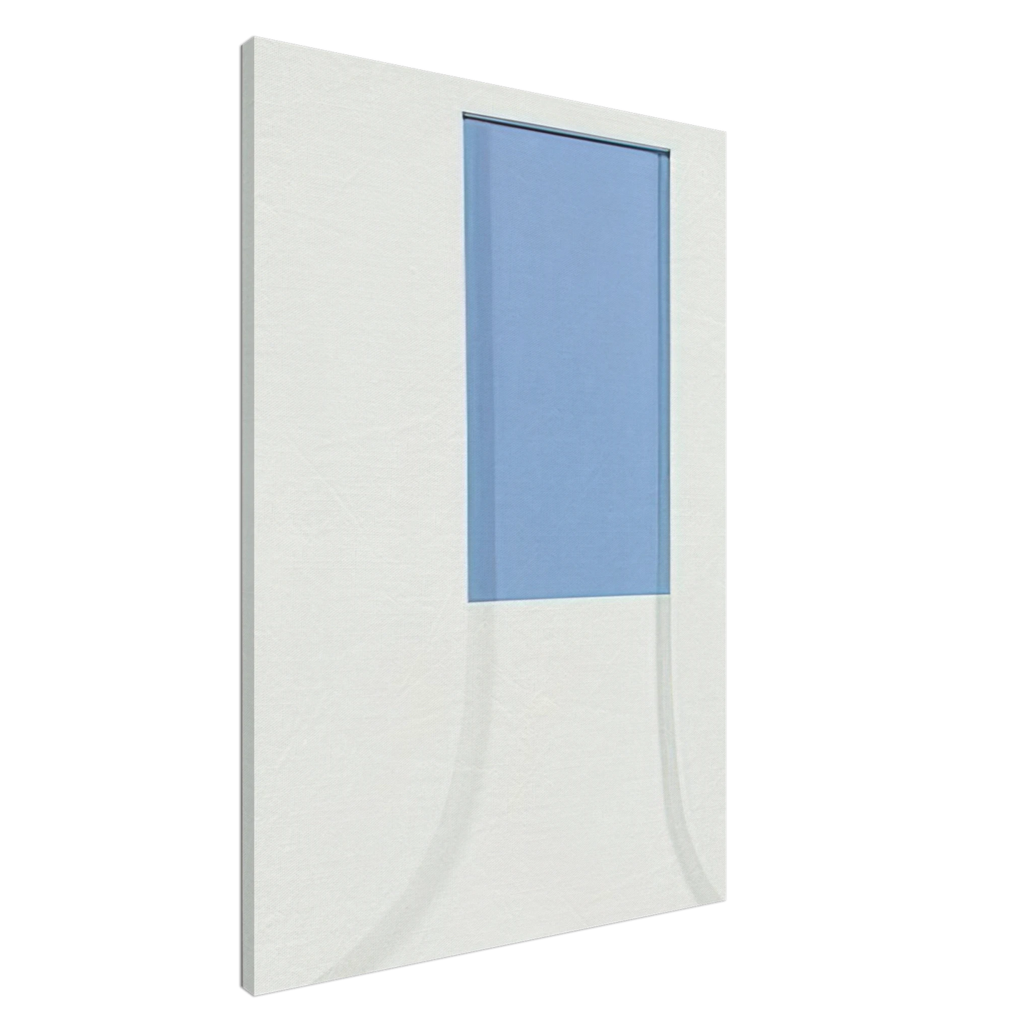 Ellsworth Kelly - Relief with Blue Canvas - 20x30 cm / 8x12 inches-canvas