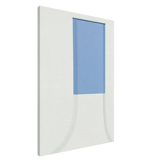 Ellsworth Kelly - Relief with Blue Canvas - 20x30 cm / 8x12 inches-canvas