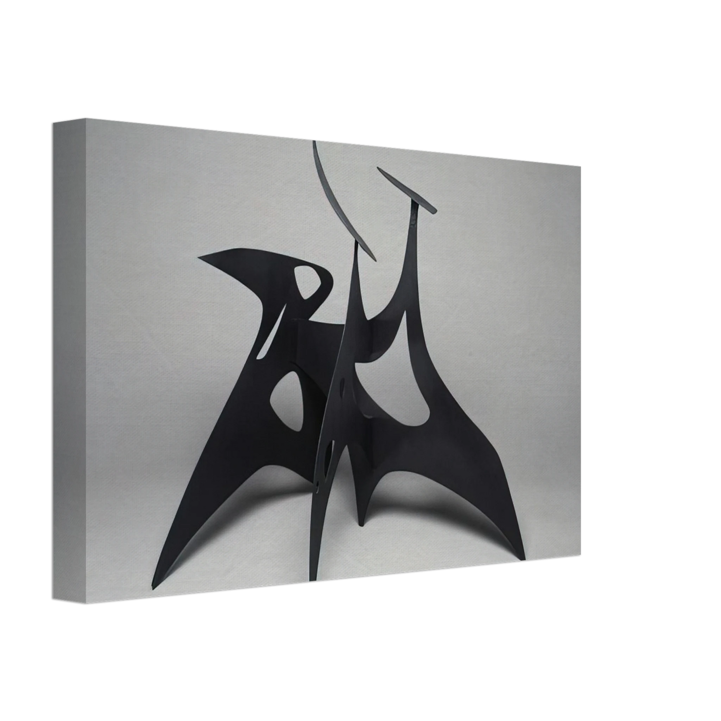 Alexander Calder - MUCH PIERCED 1947 Canvas - 70x100 cm / 28x40 inches-canvas