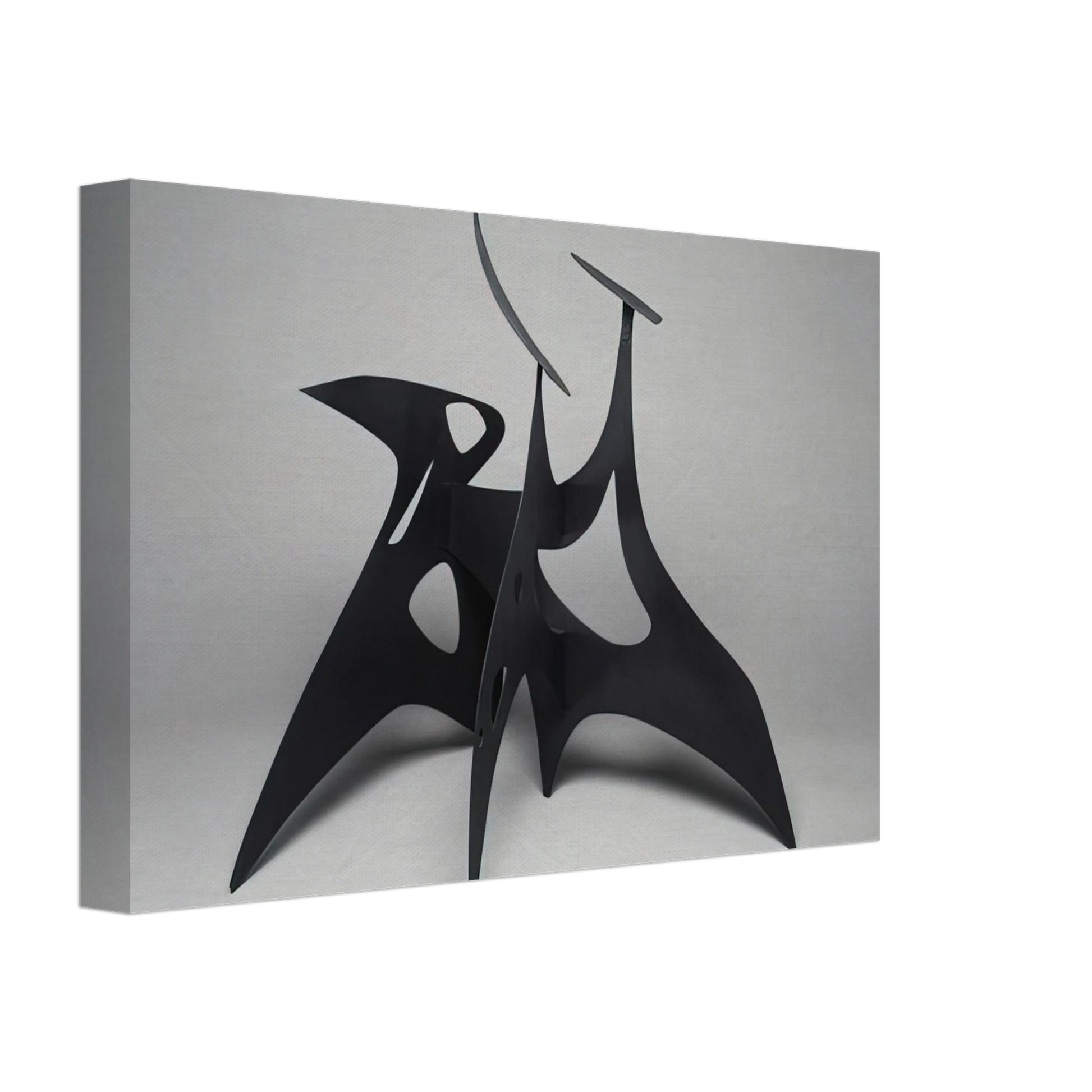 Alexander Calder - MUCH PIERCED 1947 Canvas - 70x100 cm / 28x40 inches-canvas