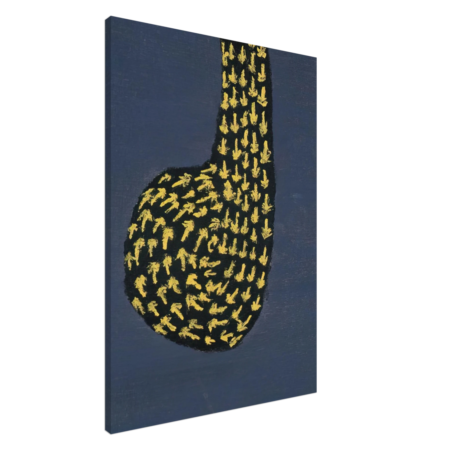 Forrest Bess - Here is a Sign - 1970 Canvas - 20x30 cm / 8x12 inches-canvas