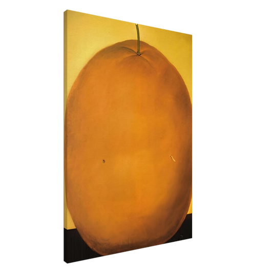 Fernando Botero - ORANGE Canvas - 20x30 cm / 8x12 inches-canvas