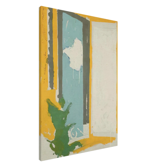 Mario Schifano - Interno  Esterno - 1976 Canvas - 20x30 cm / 8x12 inches-canvas