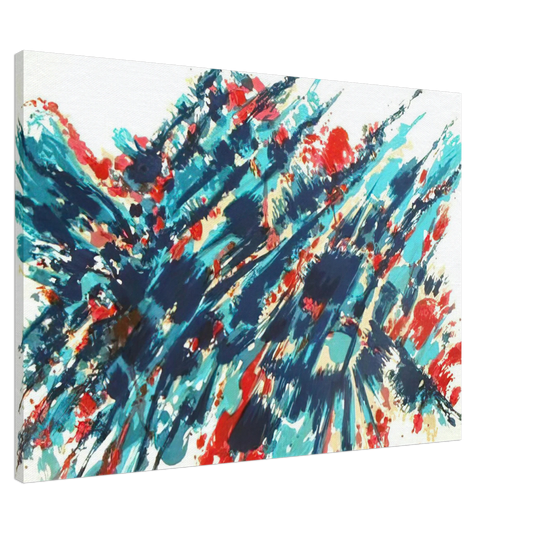 Alfred Manessier - Le Sang et lâ€™eau - 1978 Canvas - Default Title-canvas