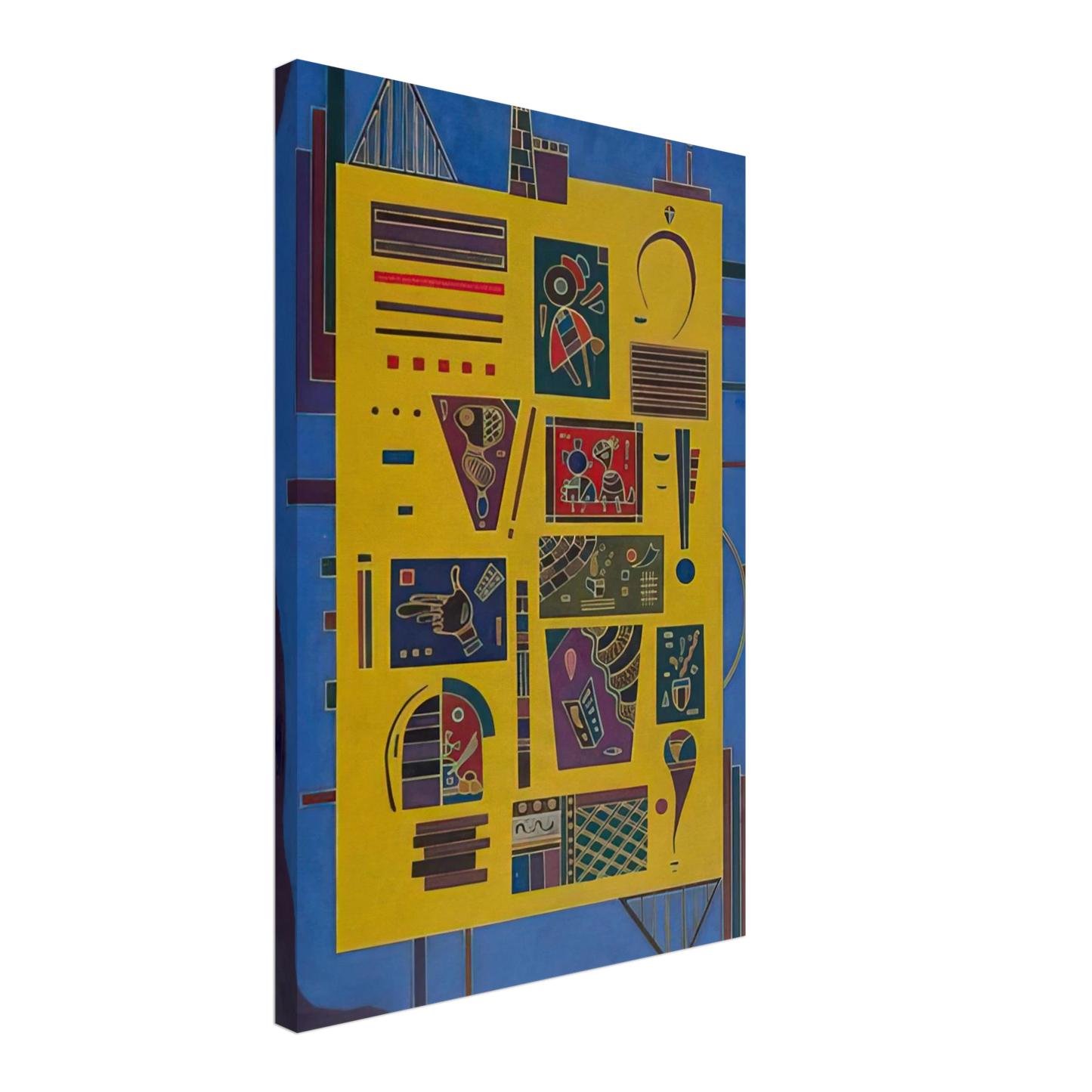 Wassily Kandinsky - CONGLOMERAT 1943 Canvas - 70x100 cm / 28x40 inches-canvas