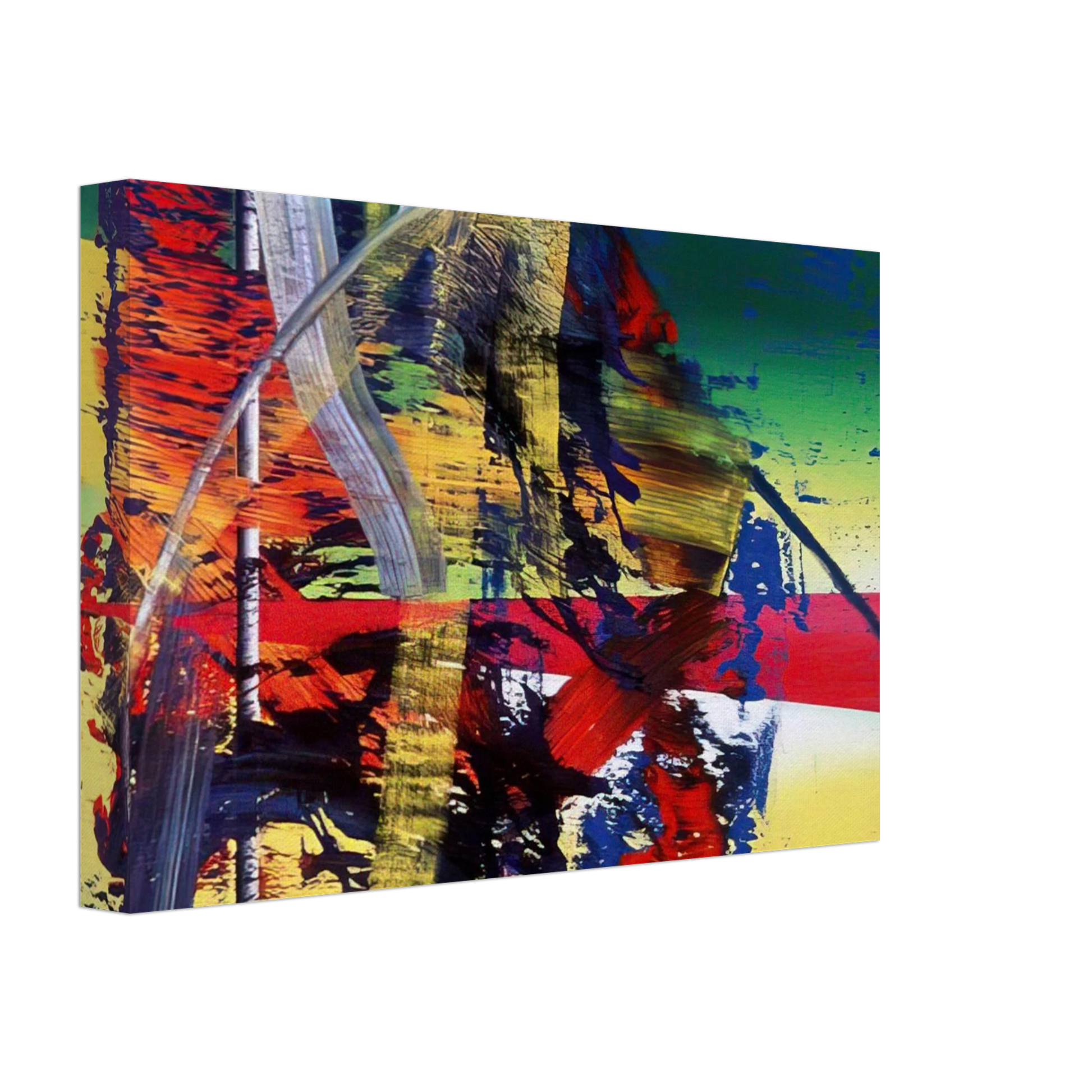 Gerhard Richter - STATION Canvas - 70x100 cm / 28x40 inches-canvas