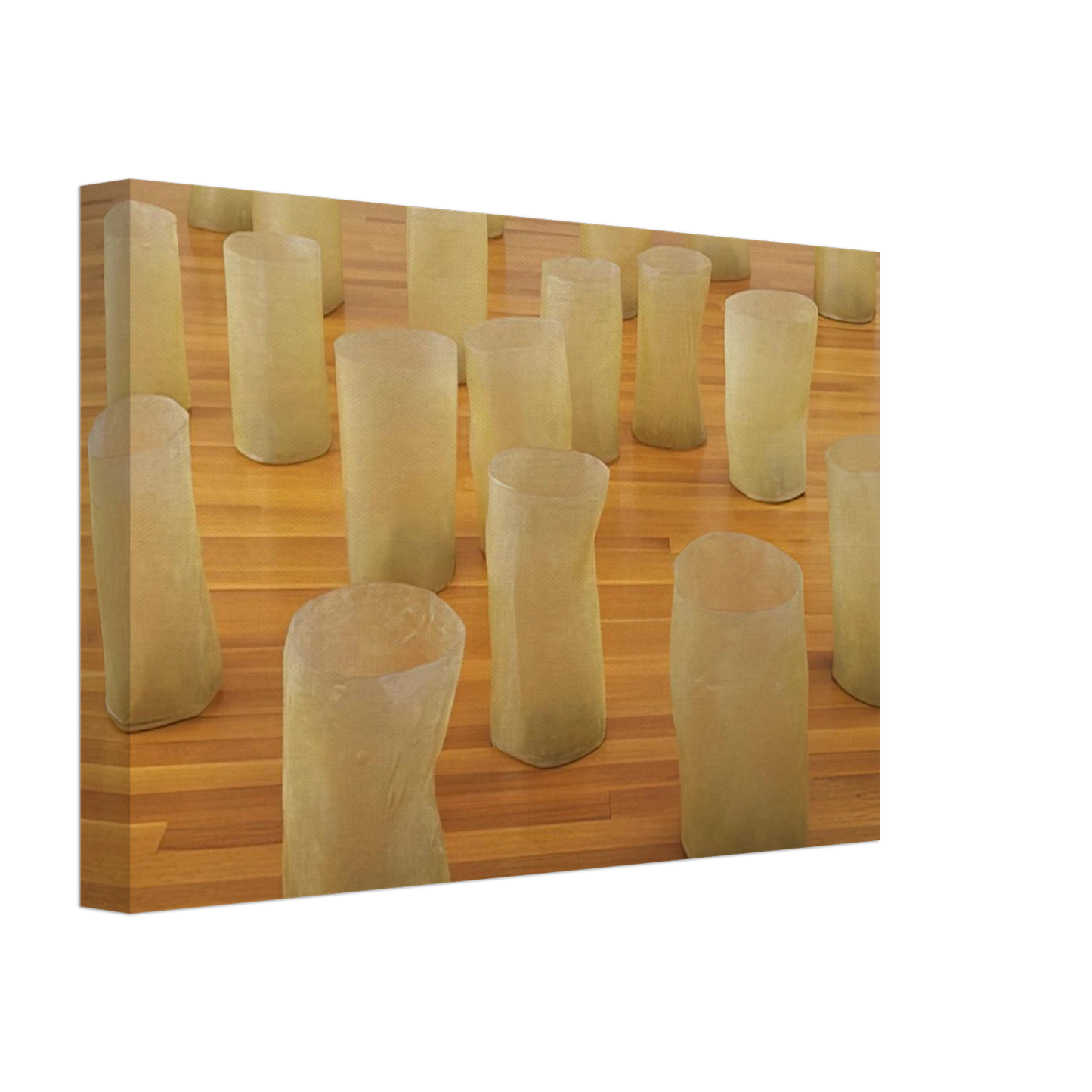 Eva Hesse - REPETITION NINETEEN III 1968 Canvas - 70x100 cm / 28x40 inches-canvas