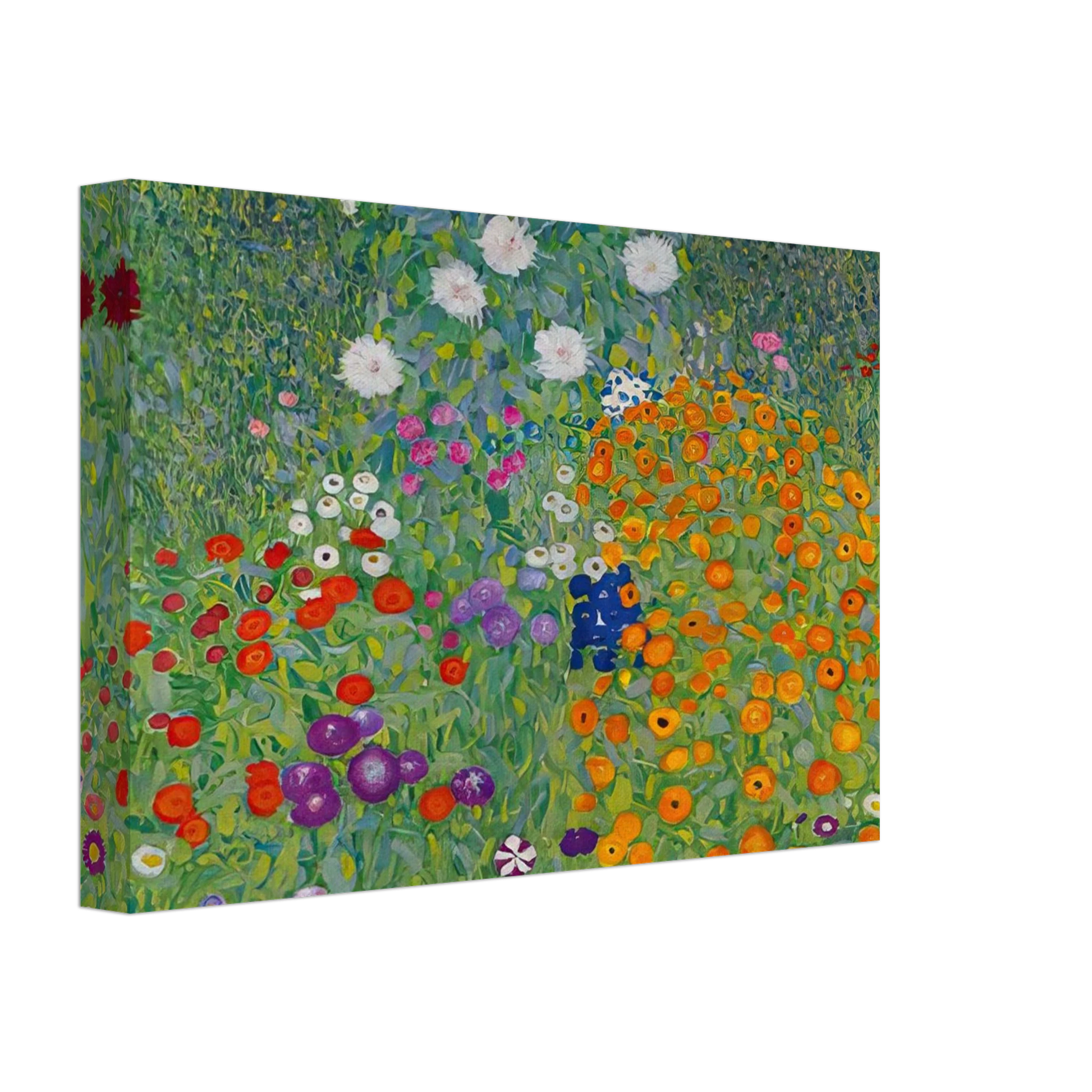 Gustav Klimt - BLUMENGARTEN 1907 Canvas - 40x60 cm / 16x24 inches-canvas