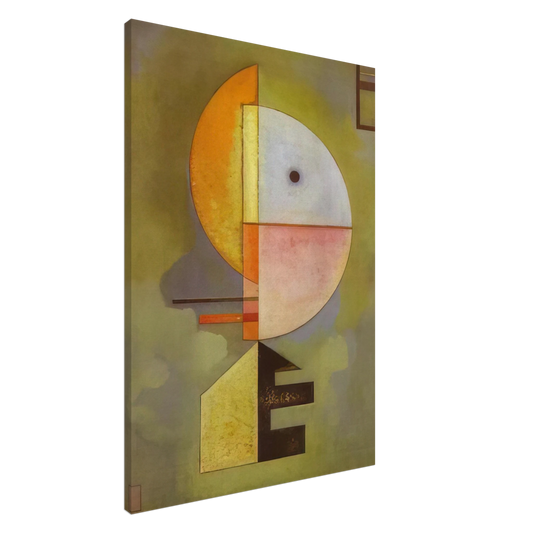 Wassily Kandinsky - UPWARD 1929 Canvas - 20x30 cm / 8x12 inches-canvas