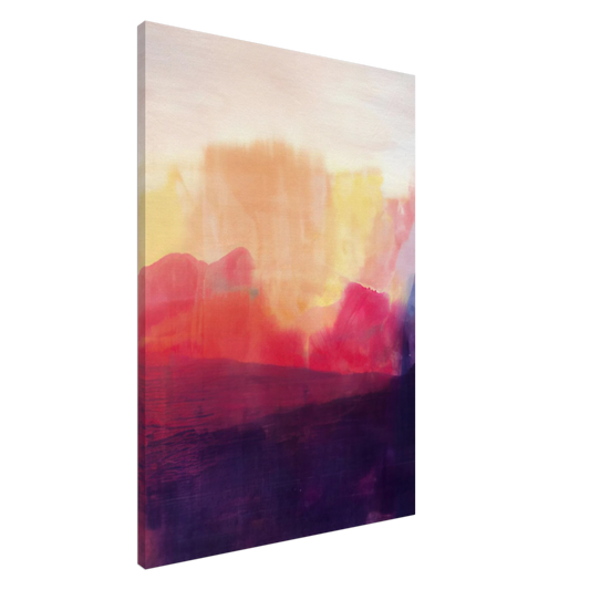 Ronnie Landfield - The Source - 1993 Canvas - 20x30 cm / 8x12 inches-canvas