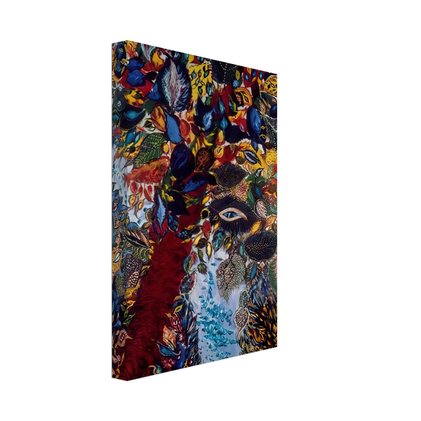 Seraphine Louis - The Tree of Paradise Canvas - 40x60 cm / 16x24 inches-canvas