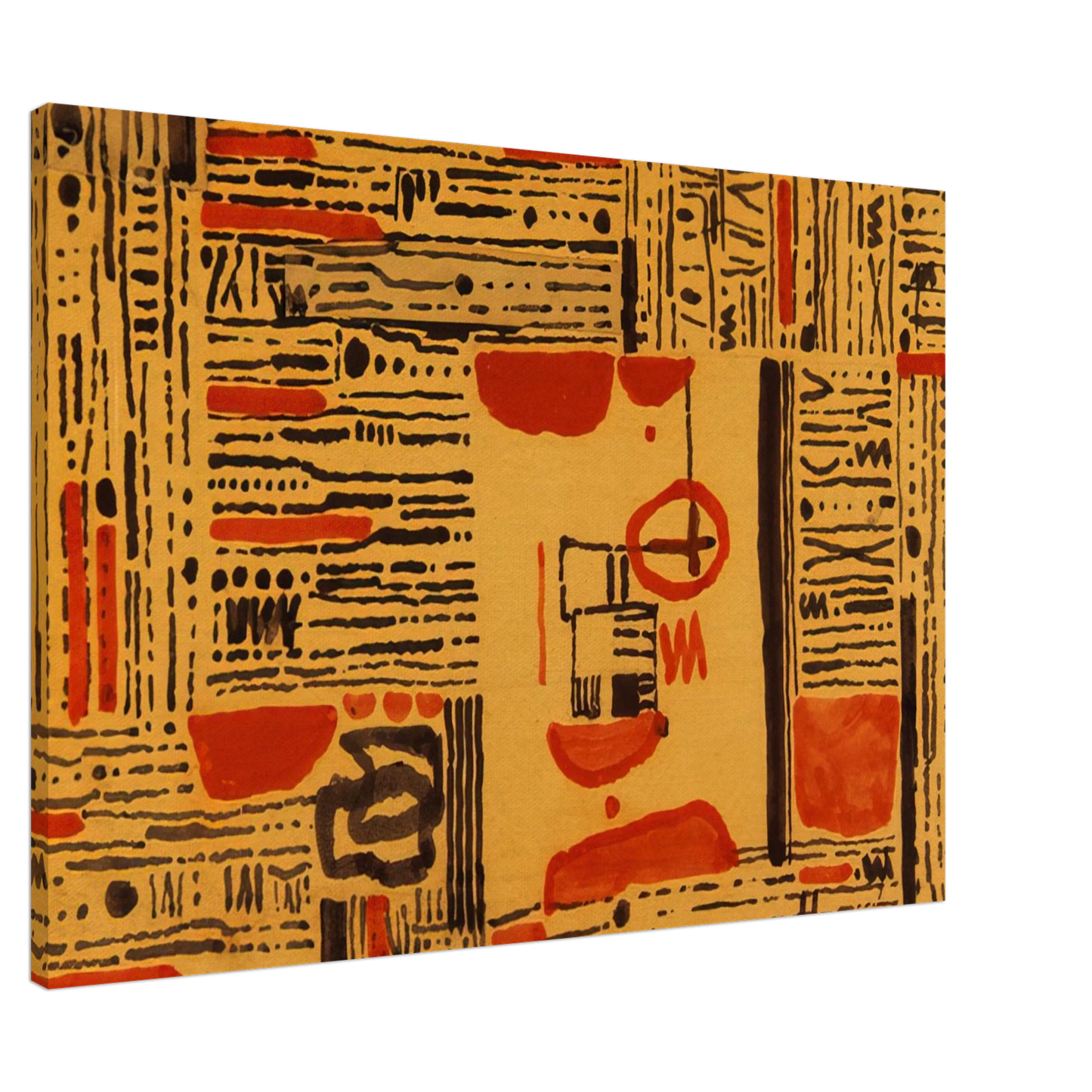 Bice Lazzari - L-11 detail - 1950 Canvas - 20x30 cm / 8x12 inches-canvas