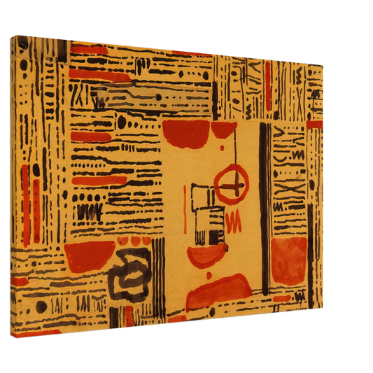 Bice Lazzari - L-11 detail - 1950 Canvas - 20x30 cm / 8x12 inches-canvas