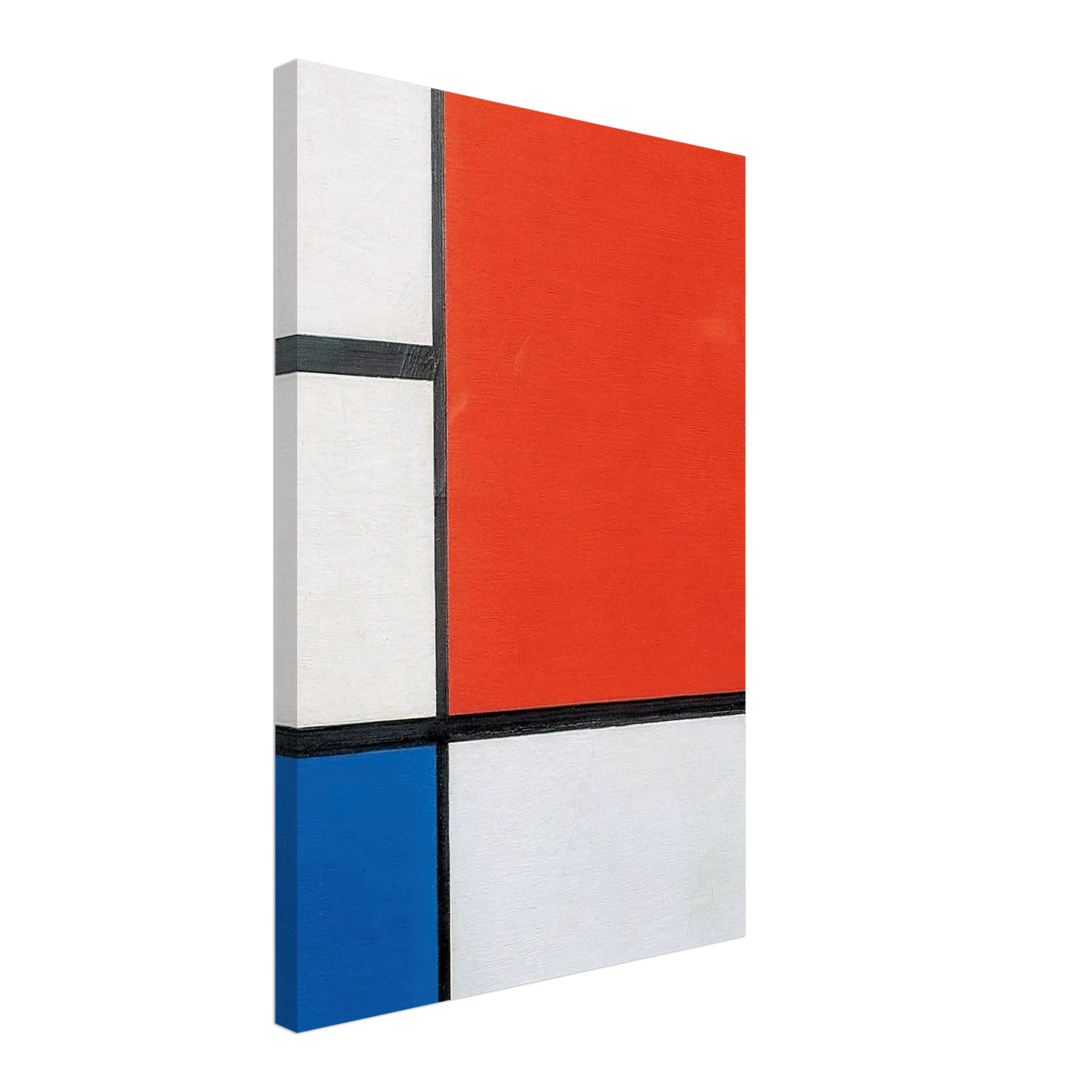 Piet Mondrian - Composition 2 Canvas - 70x100 cm / 28x40 inches-canvas
