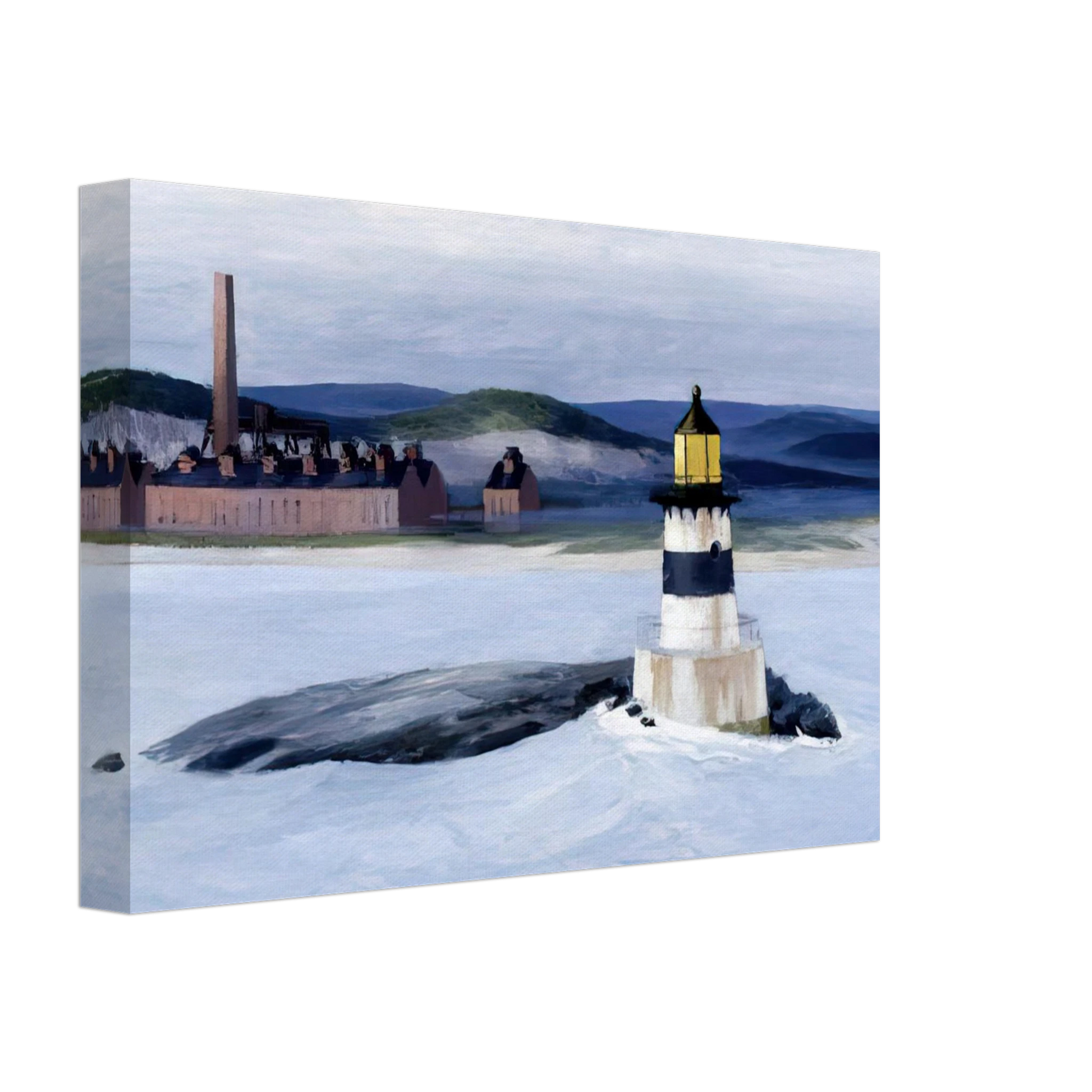 Edward Hopper - Five A.M. Canvas - 40x60 cm / 16x24 inches-canvas