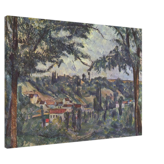Paul Cezanne - Landscape Canvas - 20x30 cm / 8x12 inches-canvas