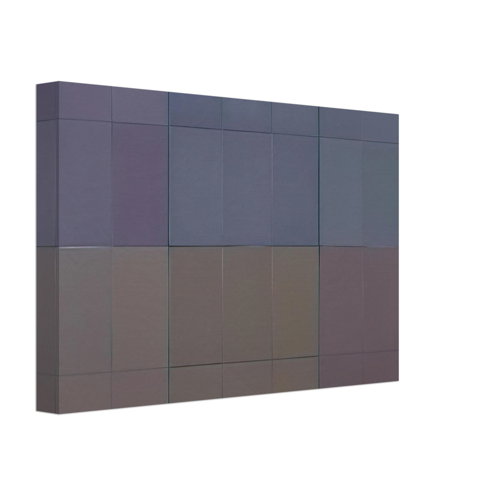 Fernand Leduc - Microchromie, gris puissance [6] Canvas - 70x100 cm / 28x40 inches-canvas