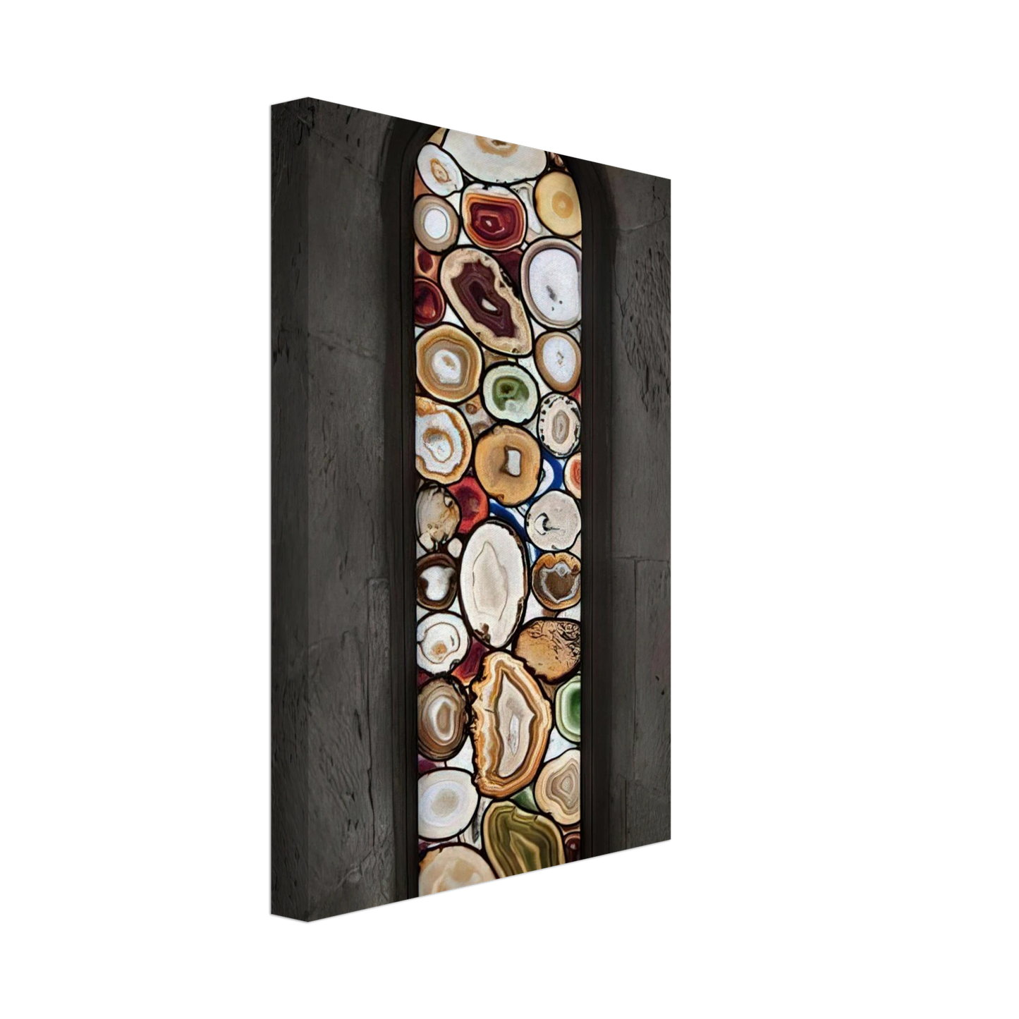 Sigmar Polke - AHATFENSTER 2009 0 Canvas - 70x100 cm / 28x40 inches-canvas