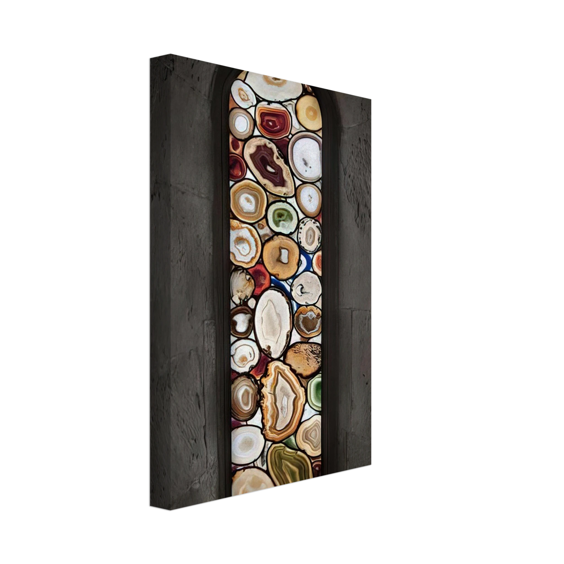 Sigmar Polke - AHATFENSTER 2009 0 Canvas - 70x100 cm / 28x40 inches-canvas