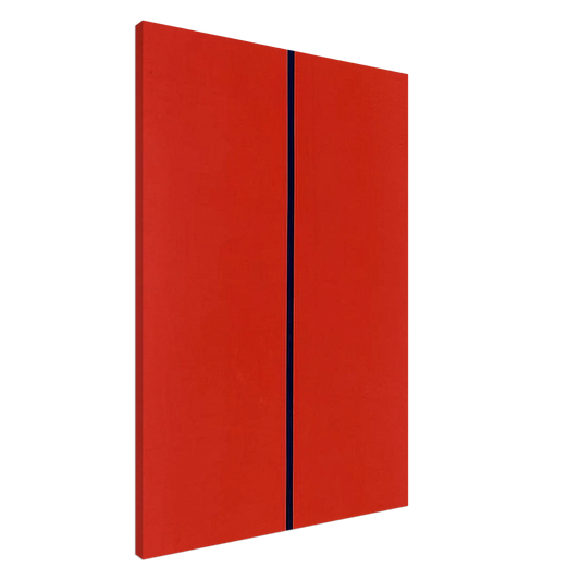 Barnett Newman - Who's Afraid of Red, Yellow and Blue II Canvas - 20x30 cm / 8x12 inches-canvas