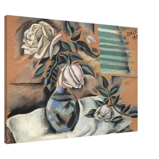Salvador Dali - BOUQUET L IMPORTANT C EST LA ROSE Canvas - 20x30 cm / 8x12 inches-canvas