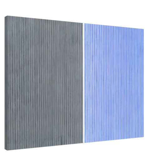 Gene Davis - Yukon Sonata - 1981 Canvas - 20x30 cm / 8x12 inches-canvas