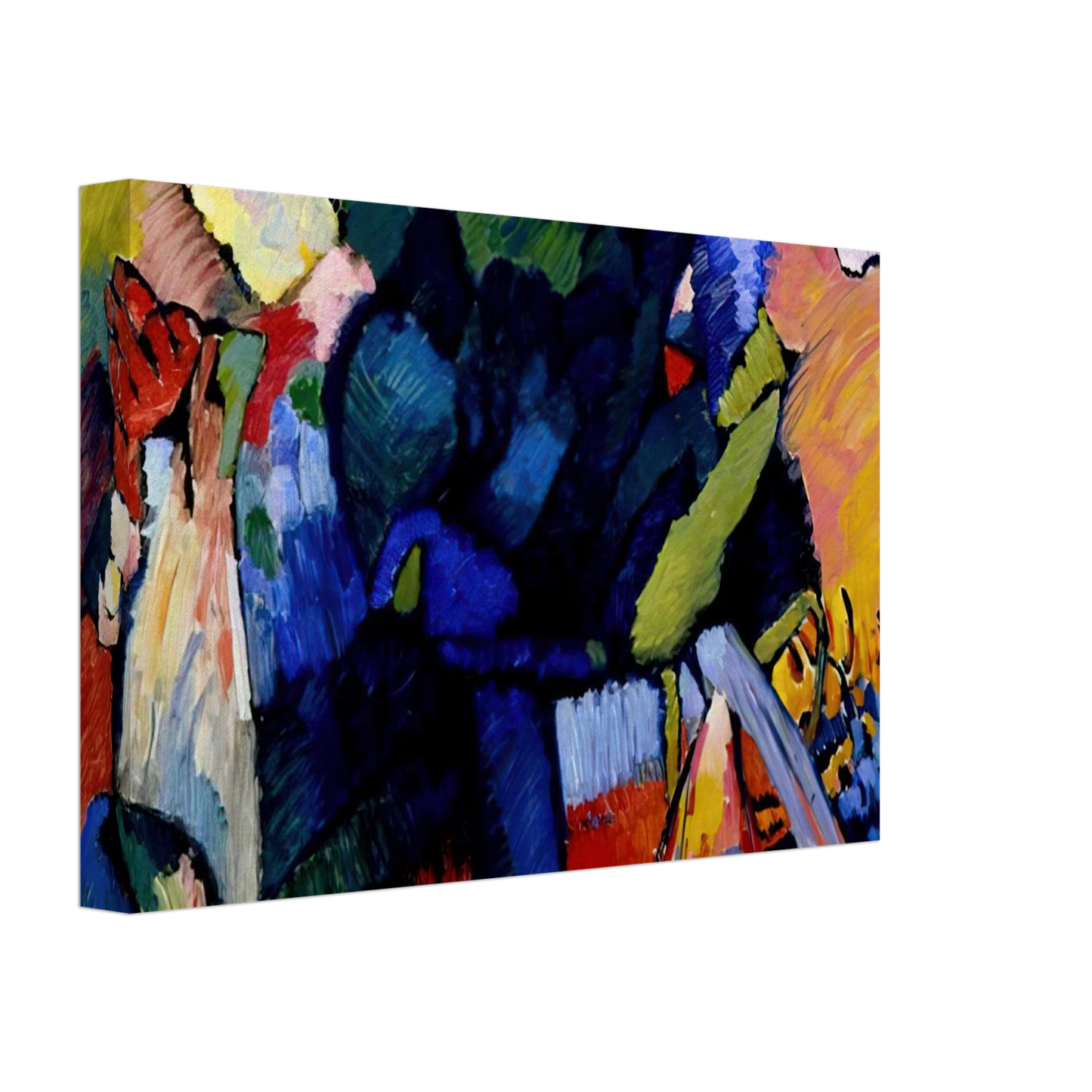 Wassily Kandinsky - IMPROVISATION 4 1909 Canvas - 70x100 cm / 28x40 inches-canvas