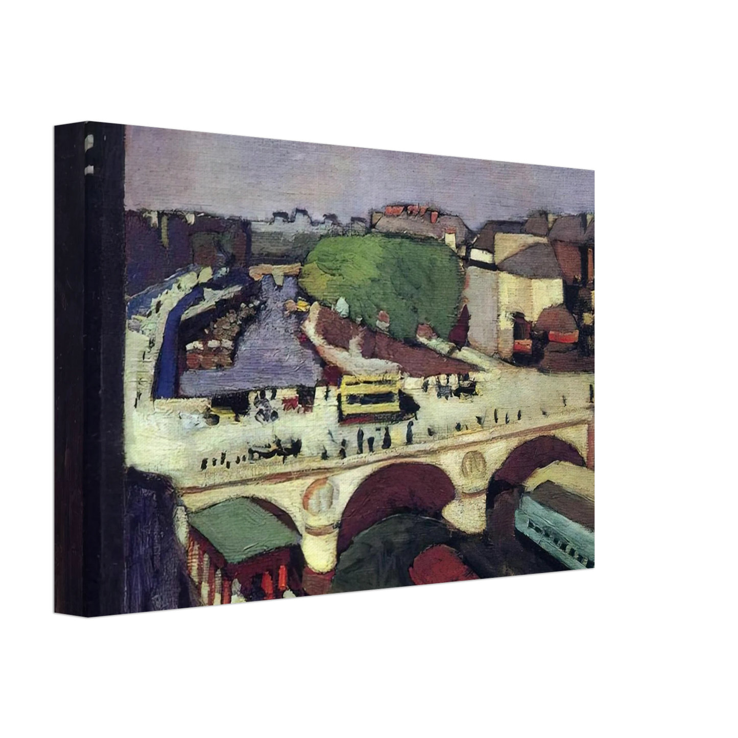 Henri Matisse - THE PONT SAINT MICHEL 1900 Canvas - 40x60 cm / 16x24 inches-canvas