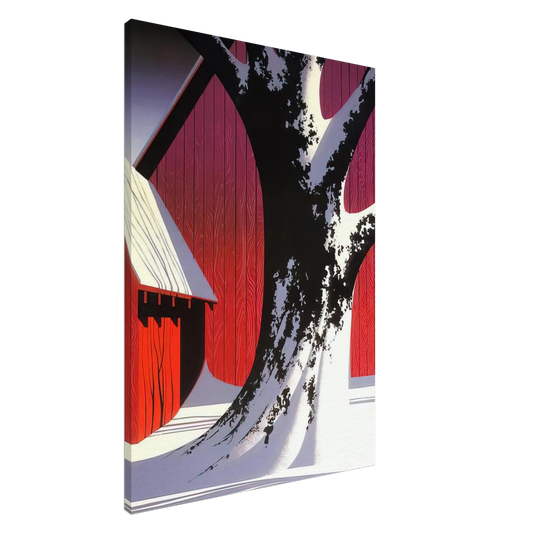 Eyvind Earle - Ruby Canvas - 20x30 cm / 8x12 inches-canvas