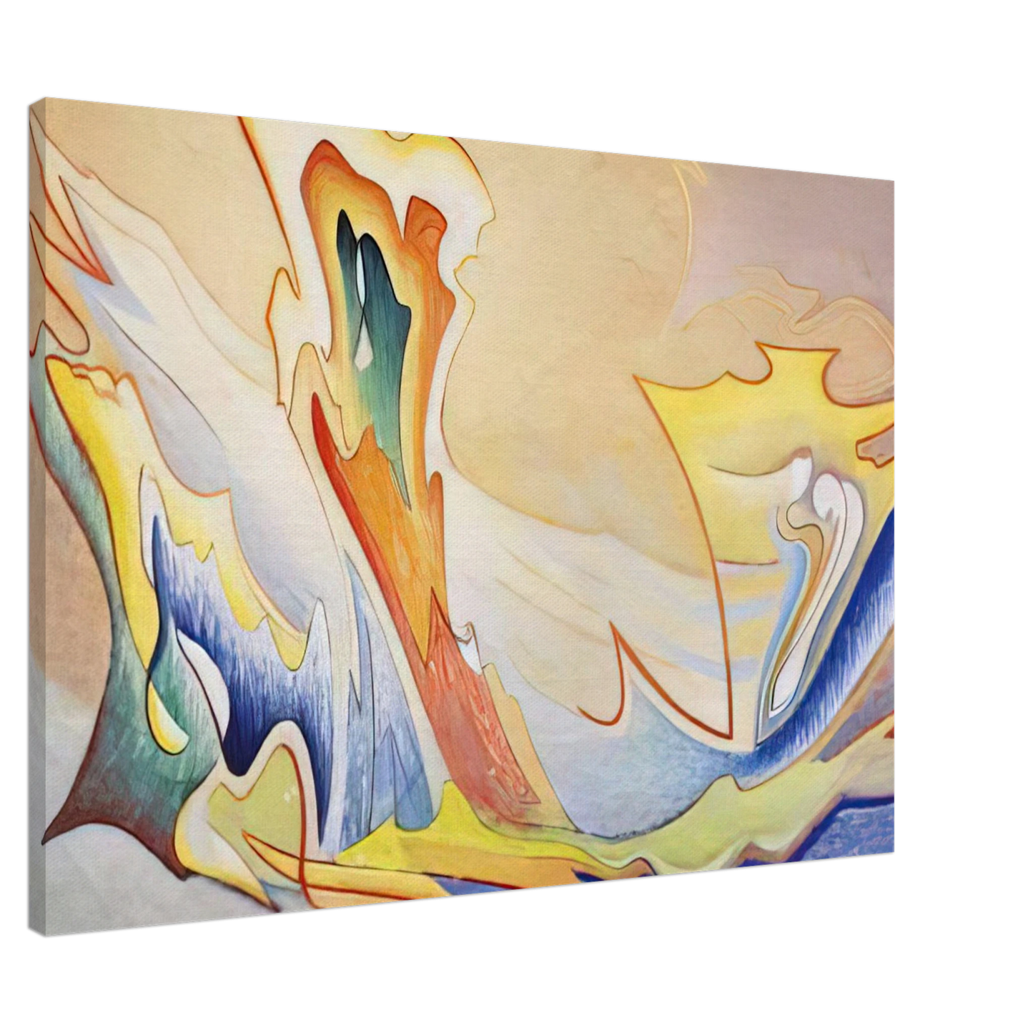 Lawren Harris - LSH 134 - 1950 Canvas - 20x30 cm / 8x12 inches-canvas