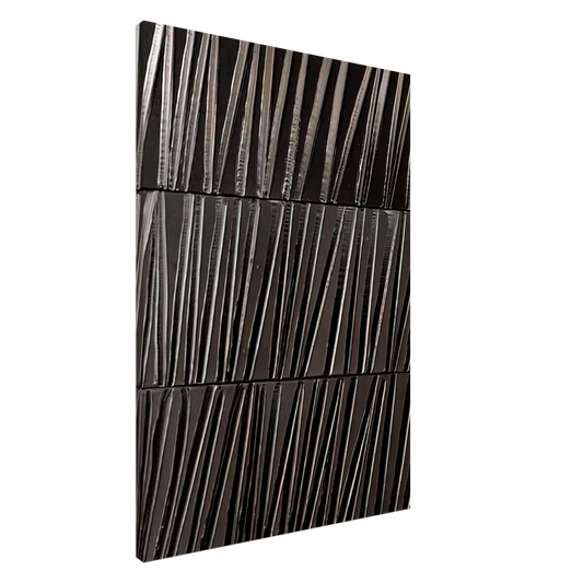 Pierre Soulages - Peinture 244 x 181 cm, 23 novembre 2010 - 2010 Canvas - 20x30 cm / 8x12 inches-canvas