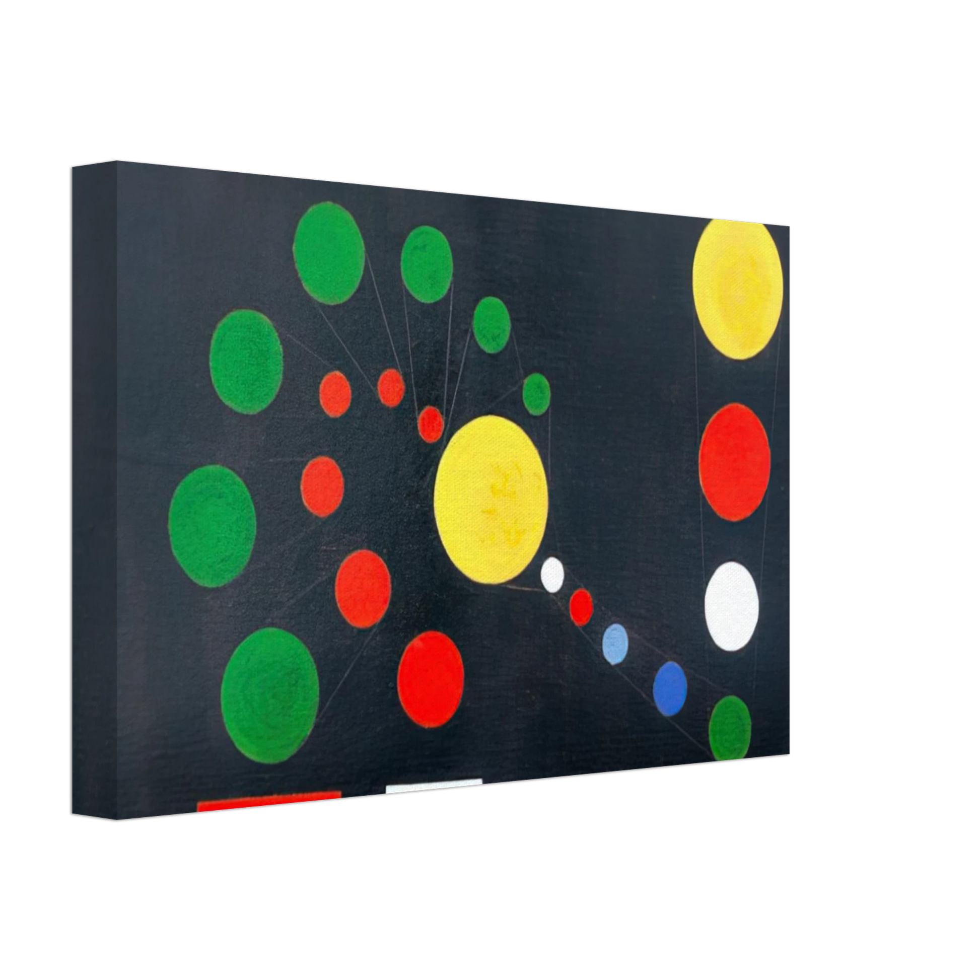 Lolo Soldevilla - Untitled, Celestial Realm - 1956 1 Canvas - 40x60 cm / 16x24 inches-canvas