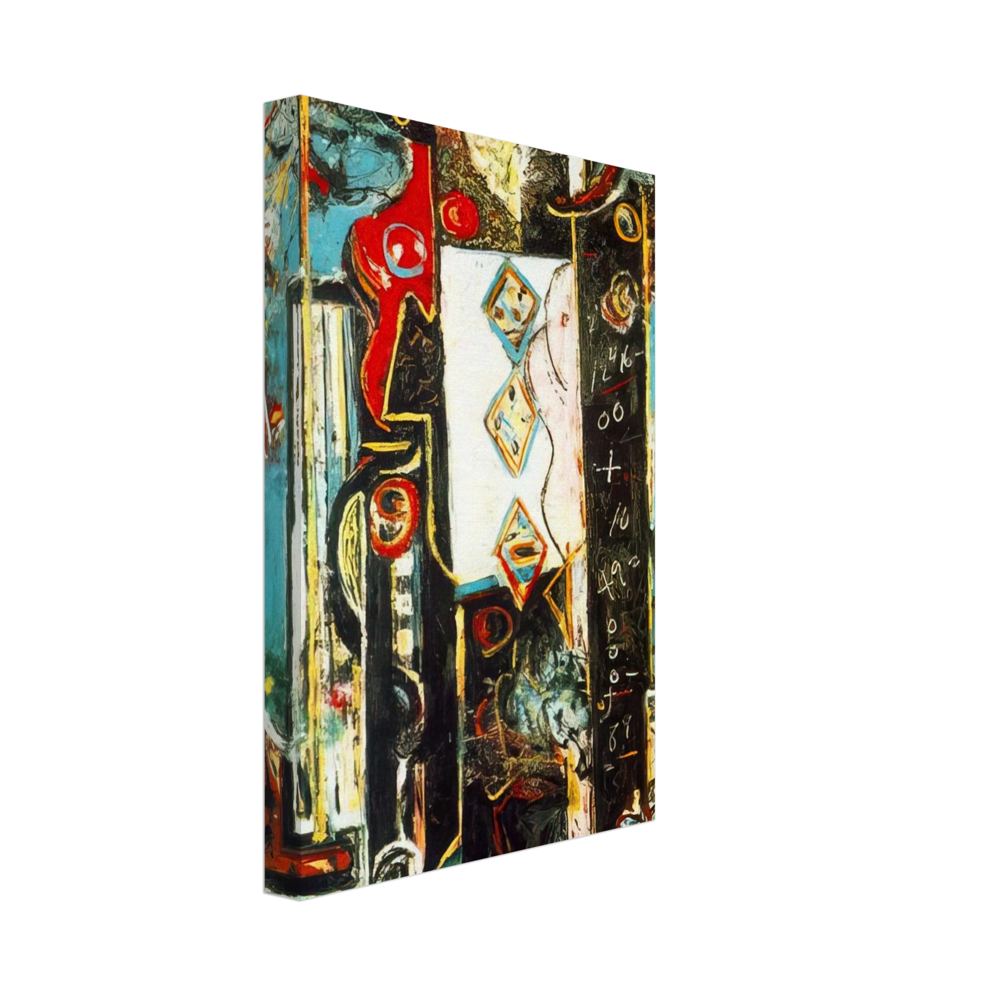 Jackson Pollock - MALE AND FEMALE Canvas - 40x60 cm / 16x24 inches-canvas