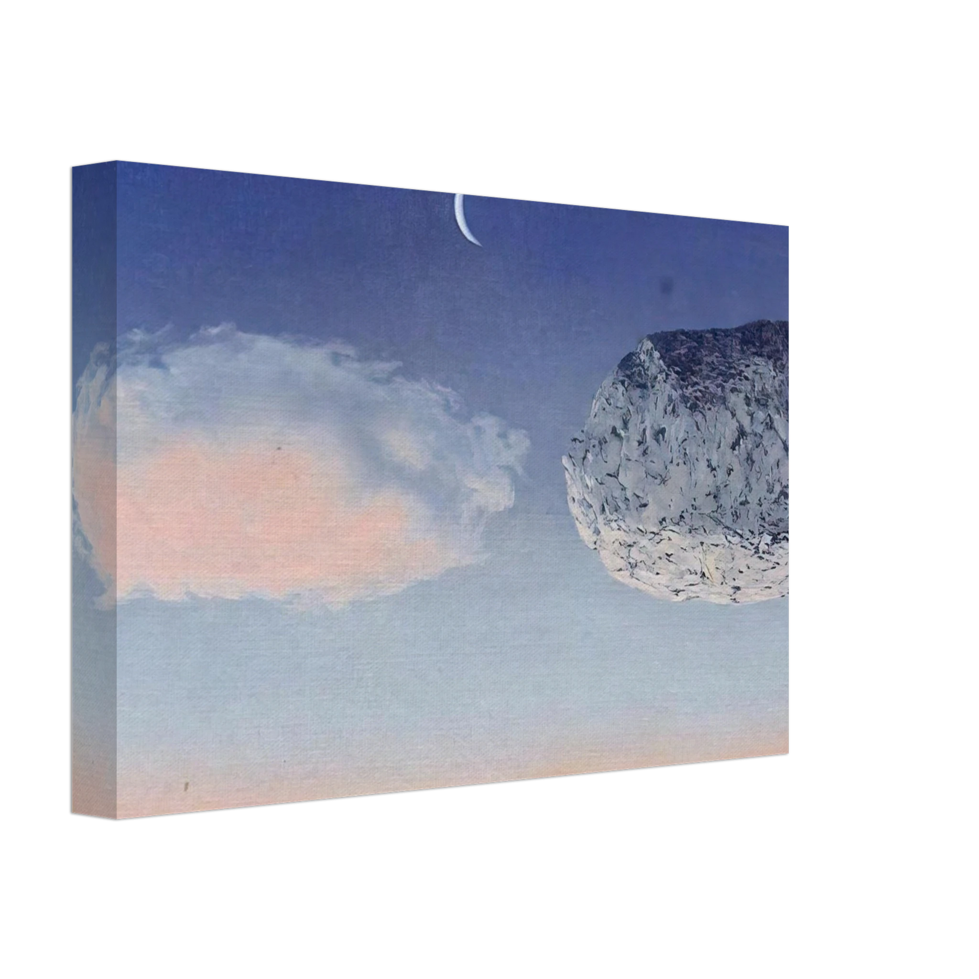 Rene Magritte - THE BATTLE OF THE ARGONNE 1959 Canvas - 40x60 cm / 16x24 inches-canvas