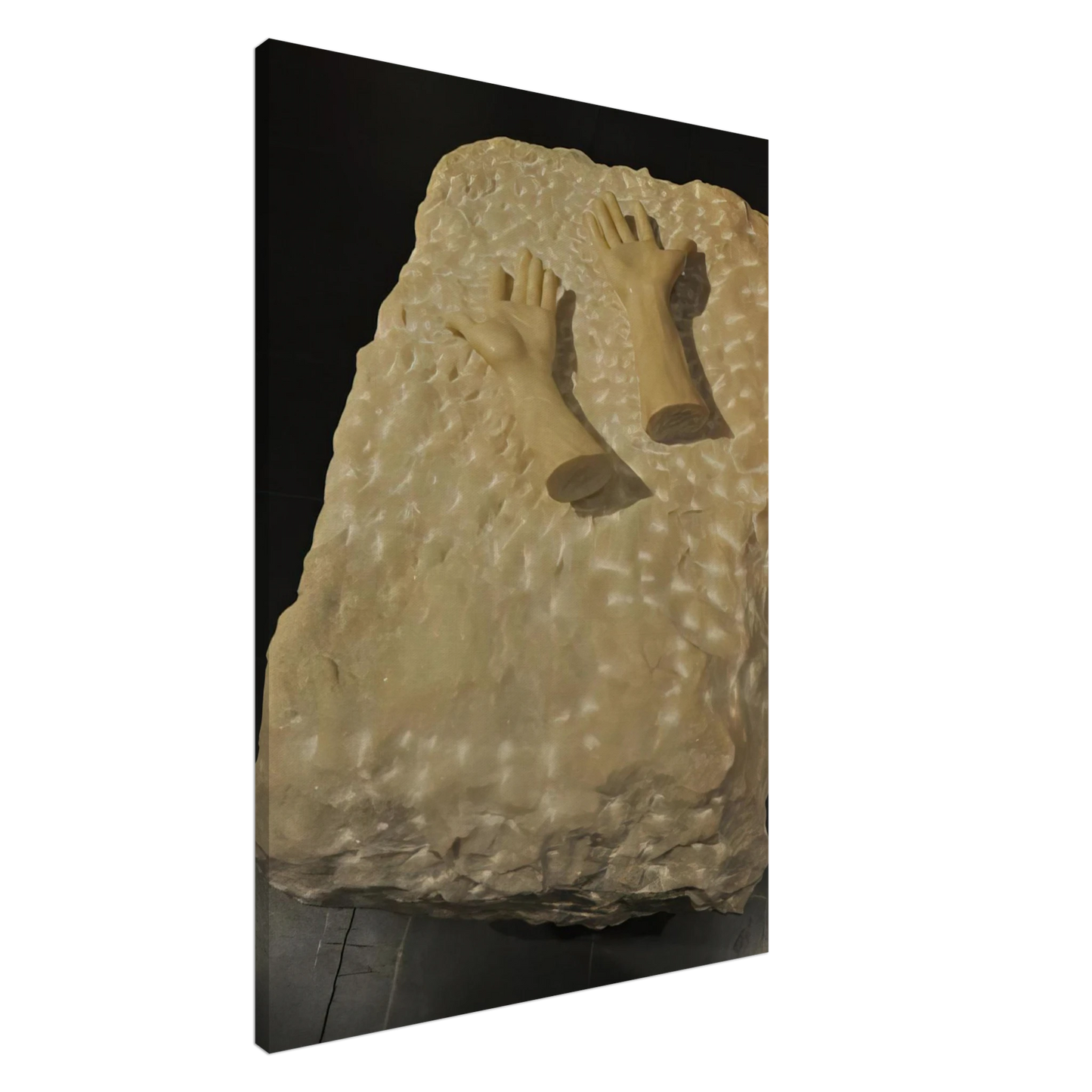 Louise Bourgeois - DISEMBODIED HANDS 1990 Canvas - 20x30 cm / 8x12 inches-canvas