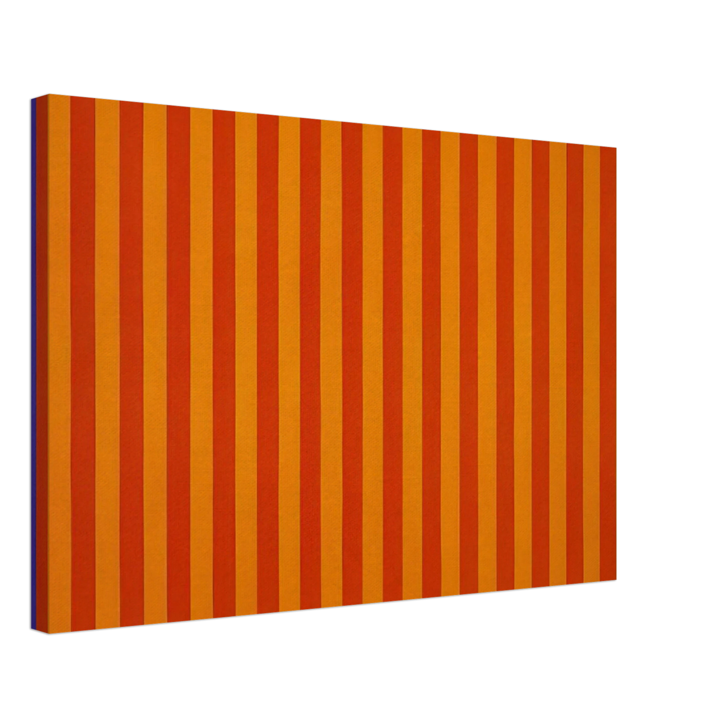 Gene Davis - EdgesSolar Beat - 1962 Canvas - 70x100 cm / 28x40 inches-canvas